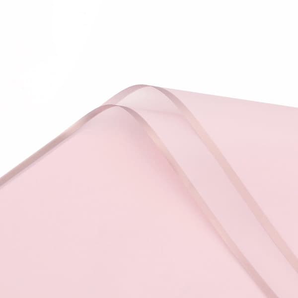 Blomfolie - "Ram" Rosa - Ark 58x58 cm - 20 st