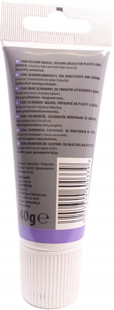 CX-80 Silikonirasvaus 40g NSF H1 033