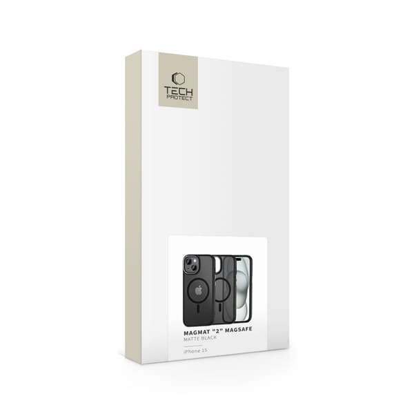TECH-PROTECT MAGMAT 2 MAGSAFE IPHONE 15 MATTA MUSTA