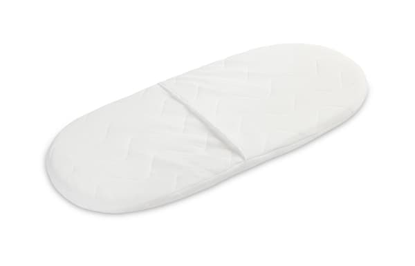 VIT BARNVAGNSMADRASS 75X35 CM QUILTAD