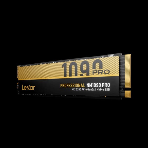 Lexar NM1090 Pro 2TB M.2 PCIe Gen5 14000/13000 Mt/s SSD-levy