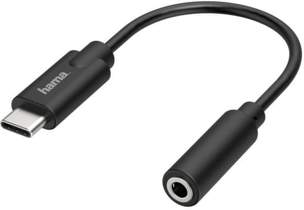 Hama USB-C ja 3,5 mm jakkiliitin-sovitin