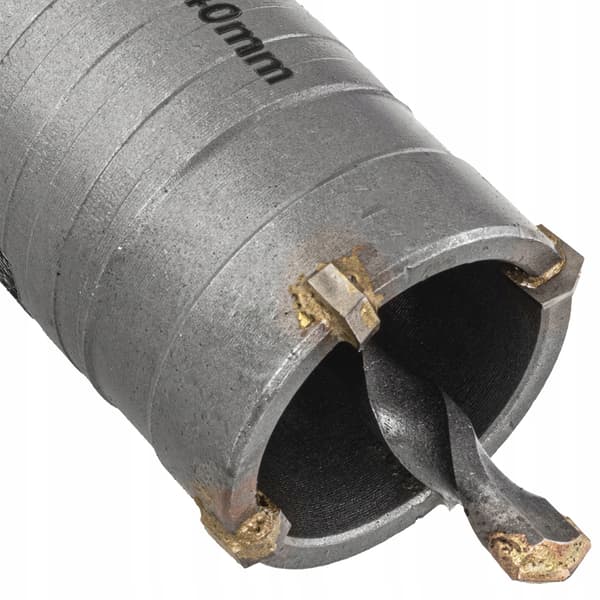 Kronebor til beton og mur med SDS+ skakt 40 mm