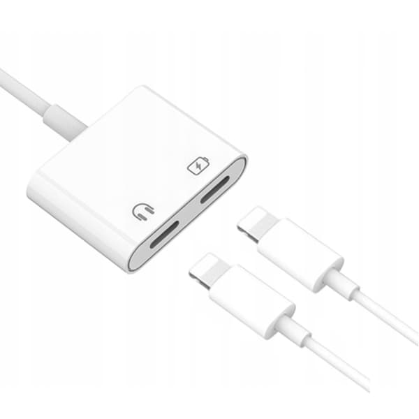 CO2-ADAPTER 2X SPLITTERKABEL FÖR LIGHTNING IPHONE 12 13 14 PRO