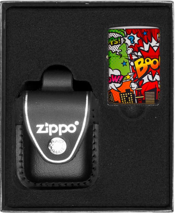 Zippo sæt lighter POP ART by gave nr. 3