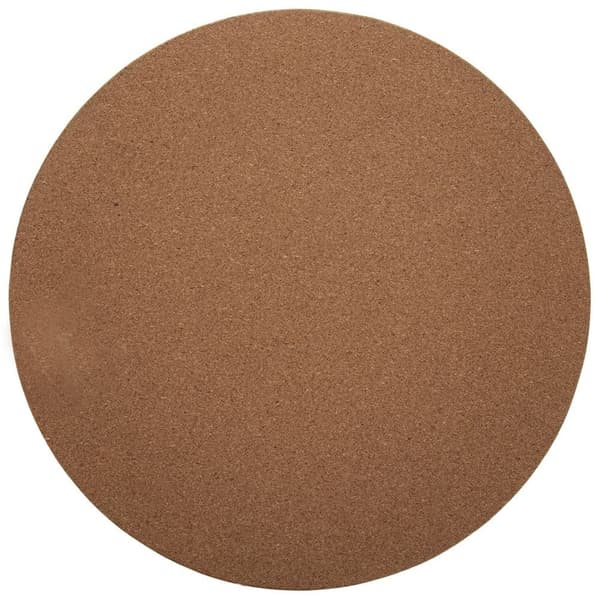 Rund korkbordsmatta WOODEN 38 cm