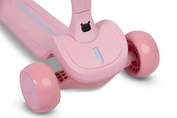 3-hjulig sparkcykel satura rosa