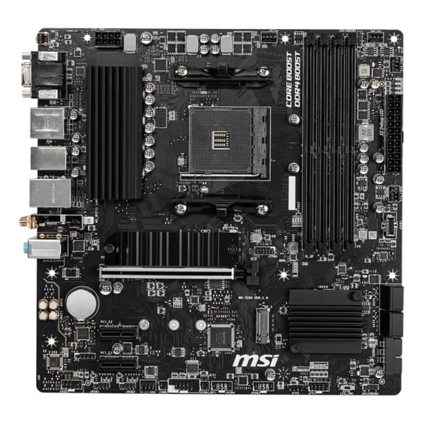 MSI B550M PRO-VDH WIFI Bundkort, Micro ATX, Socket AM4