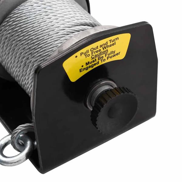 12V elektrisk spil med kablet styring