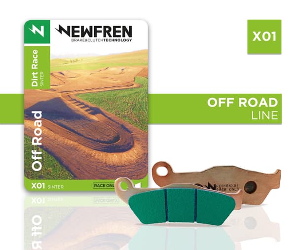 NEWFREN BROMSBELÄGG FRAM KH181 (DIRT RACE) BREMBO FRAM
