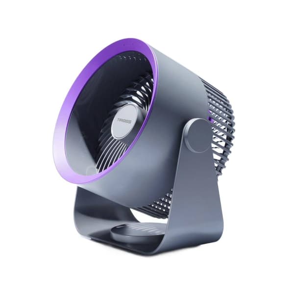 TIROSS BATTERIDREVET BORD-/VÆGVENTILATOR