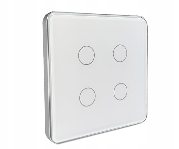 4P Fjärrkontroll 12 Scener Touch Switch ZigBee Tuya