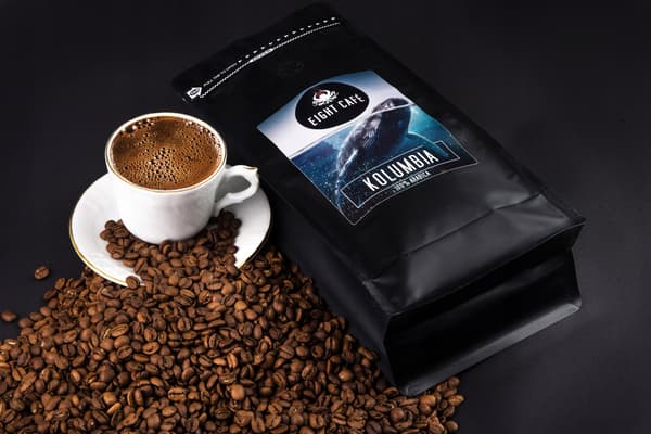 Friskristede Arabica kaffebønner Colombia 50g