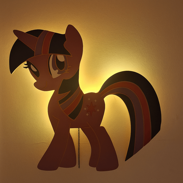 Twilight Sparkle Pony Natlampe