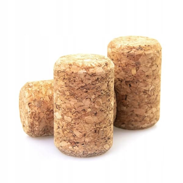 20x Agglomererad Champagnekork 47x29mm För Mousserande Vinflaskor