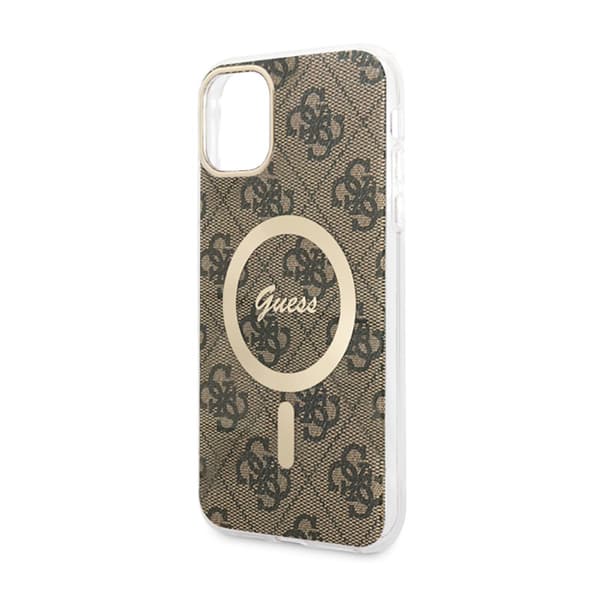 Guess 4G MagSafe - iPhone 11 cover (brun)