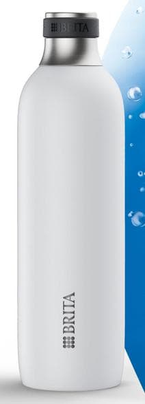 BRITA sodaTRIO 1 L Vit kolsyraflaska