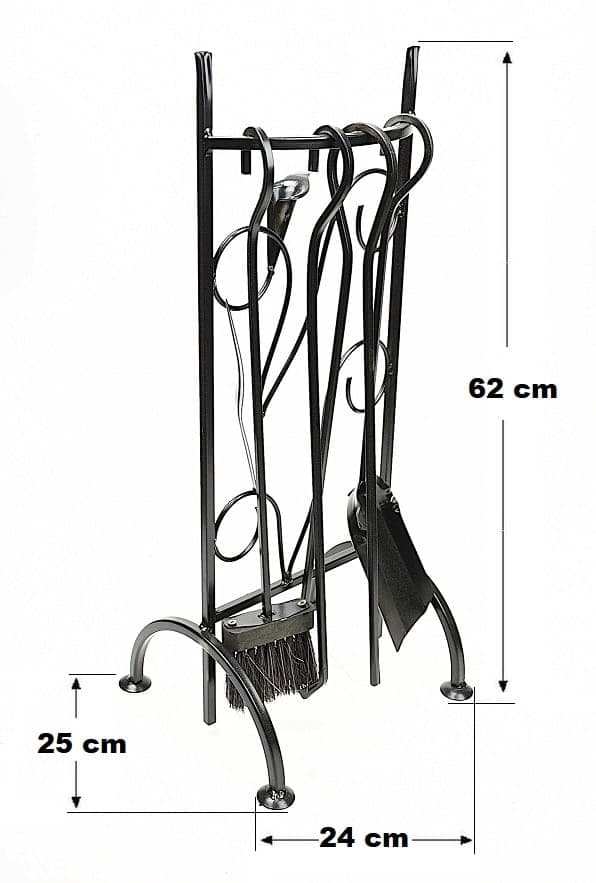Träkorgset 865 Tillbehör 859 Svart