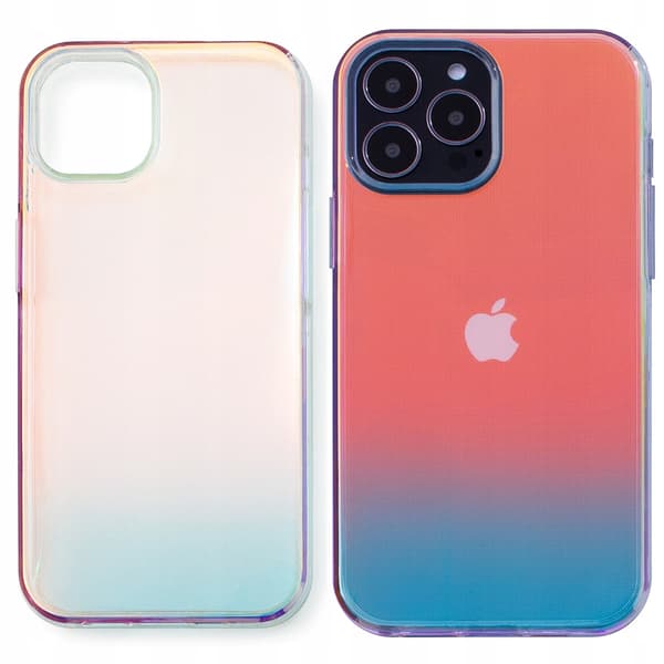 Aurora Case iPhone 13-skal, opaliserande gelskydd, guld