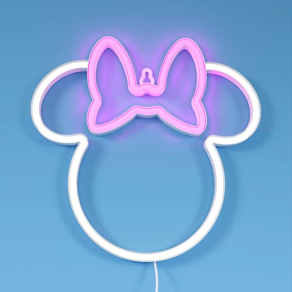 Neon YELLOWPOP Disney Mimmiöron Vit och Rosa
