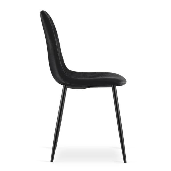 ASTI stol - sort fløjl x 1