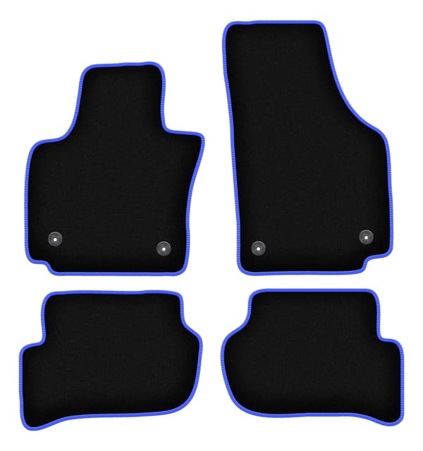 Bilmåtter CARLUX-BLUE til Seat Toledo III minivan (2004-2012)