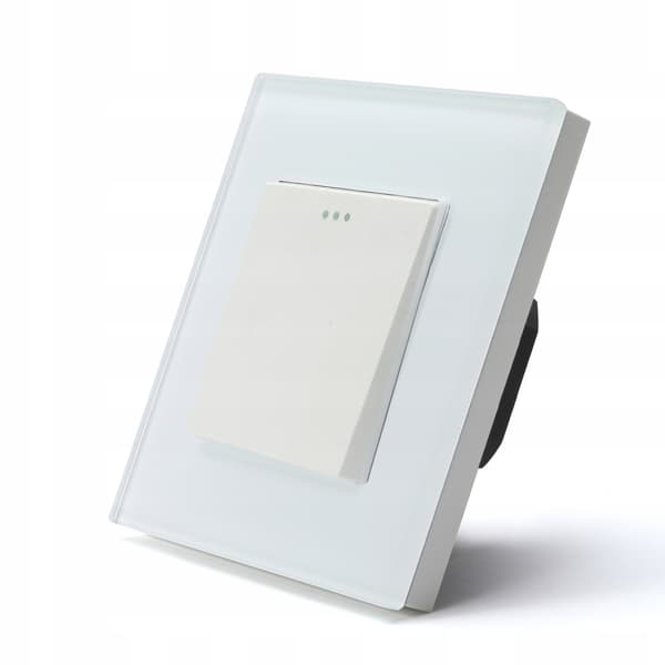 Lysafbryder - trykknap 1P mekanisk indsats hvid RTX SH