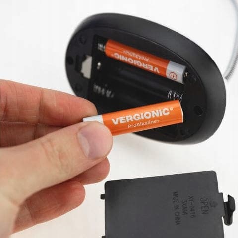 Batteridriven vit trådlös LED-bordslampa