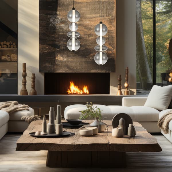 DAPHNE LED-HÄNGLAMPA SVART MILAGRO ML0347