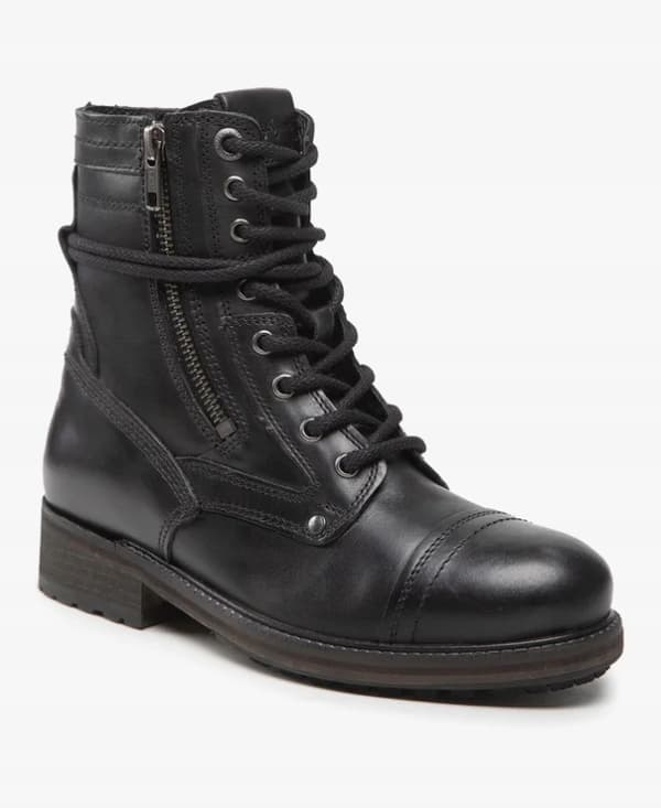 PEPE JEANS DAME SORTE ANKELSTØVLER 36 AWE