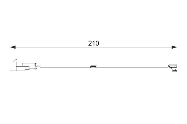 BREMSEKLODSER SLIDSENSOR 1987474520 BOSCH