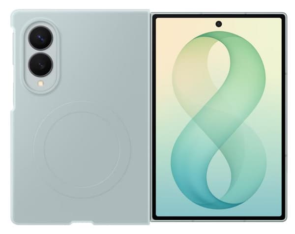 SAMSUNG Silikone Magnet Cover til Galaxy Z Fold8 EF-EF971CGEGWW Grøn
