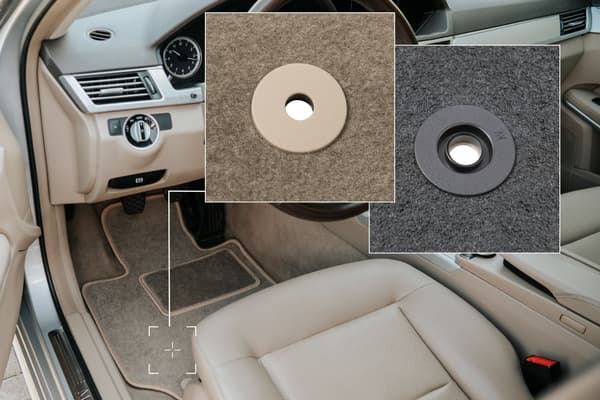 Forreste bilmåtter til Honda Civic V hatchback (1991-1996) beige