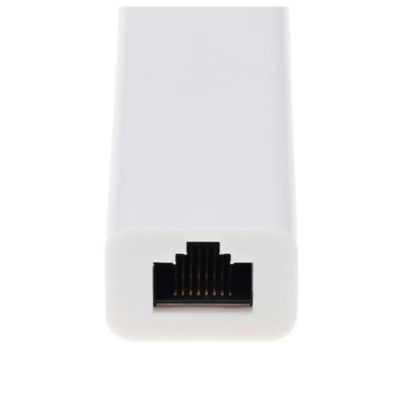 USB-C hub op til 3 x USB 2.0 / Ethernet RJ45 netværkskort internetadapter
