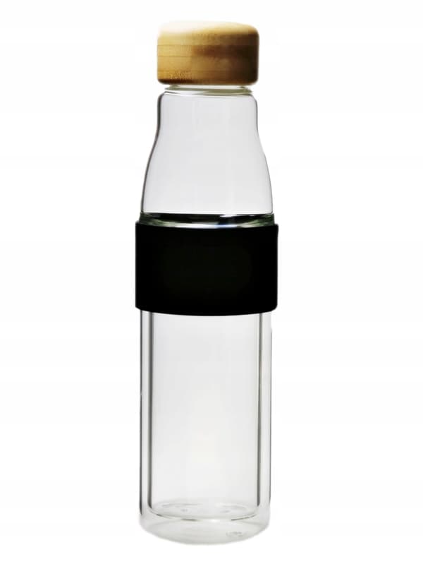 ECO-TERMOVATTENFLASKA I GLAS 450 ml