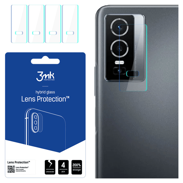Vivo Y76 5G - 3mk linsskydd