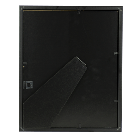 3D fotoramme dyb skyggeboks 20x25 cm rektangulær sort