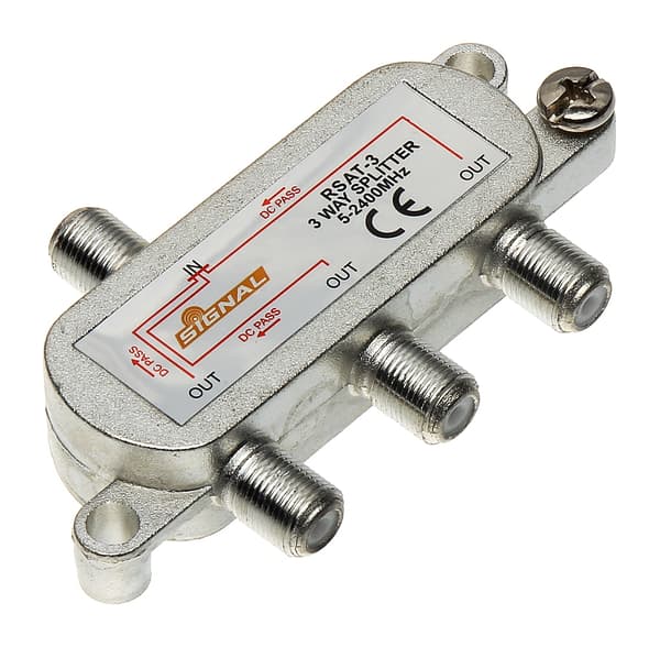 ANTENNESPLITTER RI-3/1F-SAT-SIG