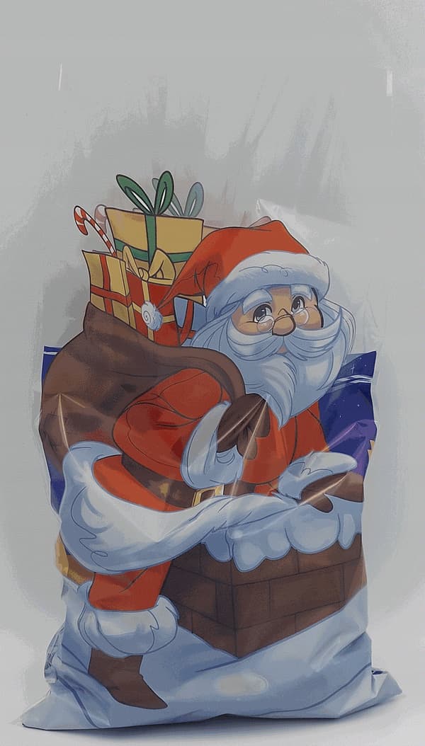 XMAS Foliepåsar Dubbelsidigt Tryck 20x35cm