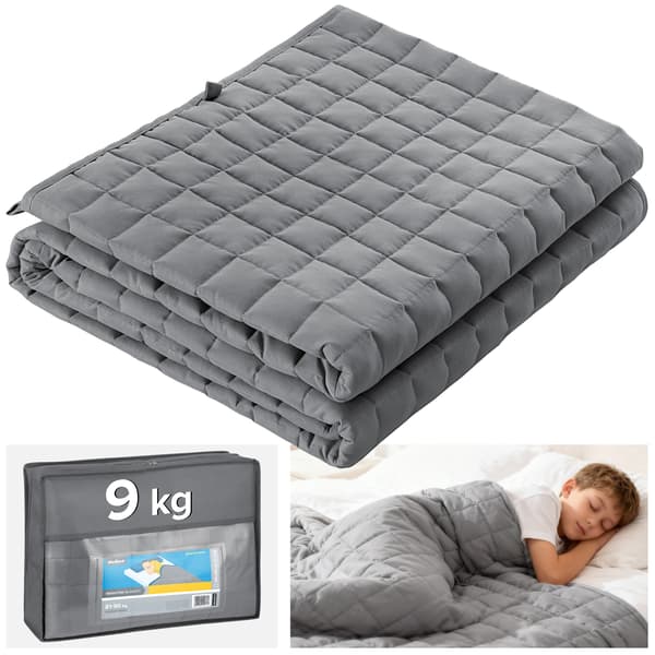 Vægtdyne sensorisk tæppe til børn og voksne 9kg 150x200cm