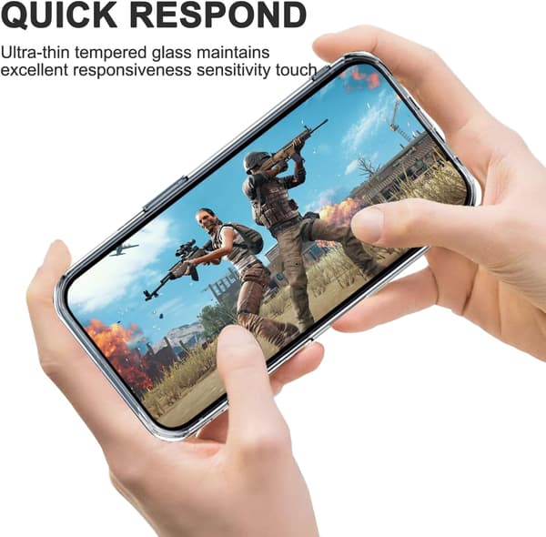 SILIKONE ETUI TIL APPLE IPHONE 15 6.10" + 2x HÆRDET GLAS