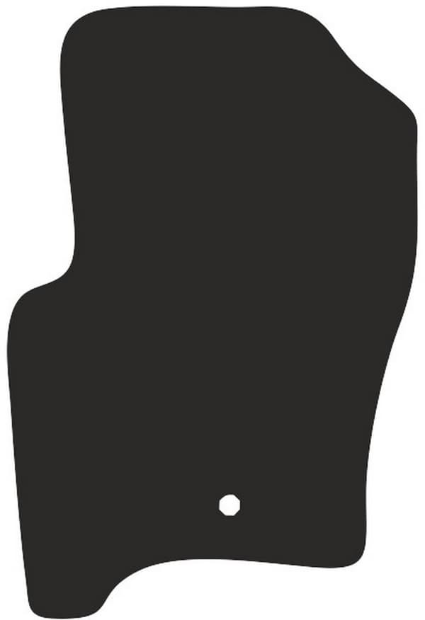 Polyamid førermåtte til Range Rover Sport I SUV 2005-2012 med gummibagside