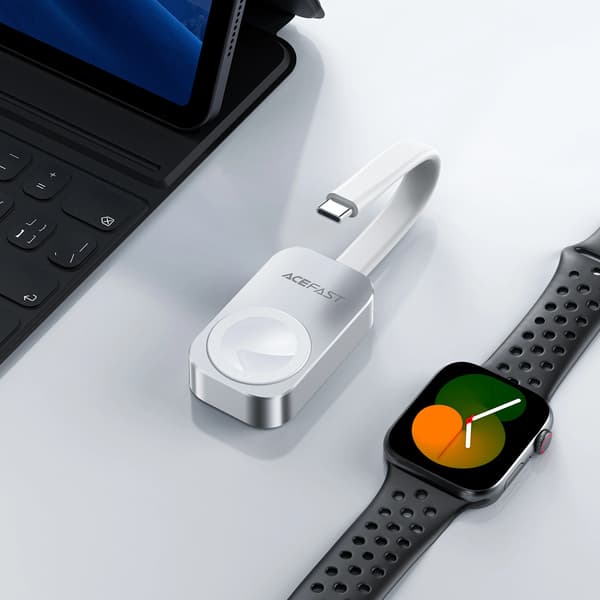 Acefast E21 5W Trådlös Laddare för Apple Watch - Silver