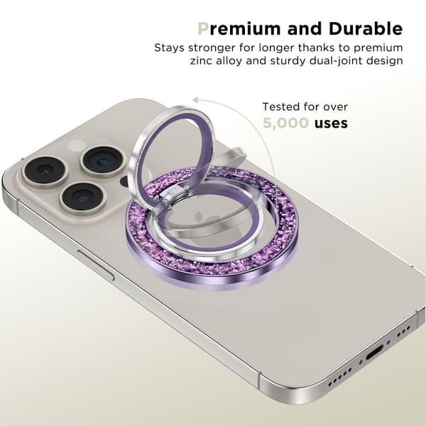 TECH-PROTECT MMR200 MAGNETISK MAGSAFE TELEFONRING LILA