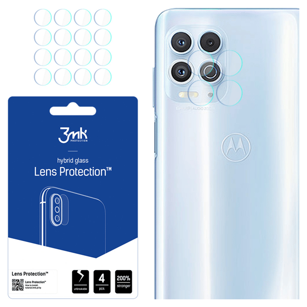 Motorola Edge S 5G - 3mk linsskydd