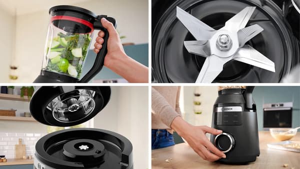 Bosch MMB6652B 1800W blender med kande, sort