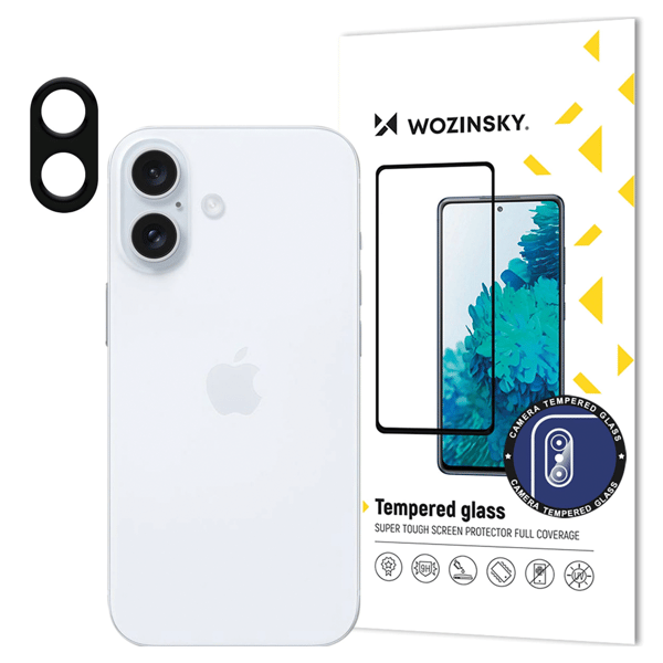 Wozinsky Full Camera Glass 9H hærdet glas til iPhone 16