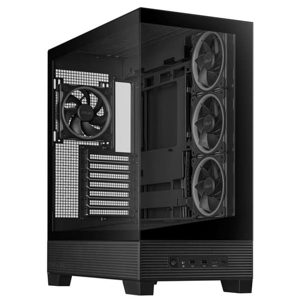 ASUS A31 PLUS TG ARGB Sort Midi Tower Computerkabinet