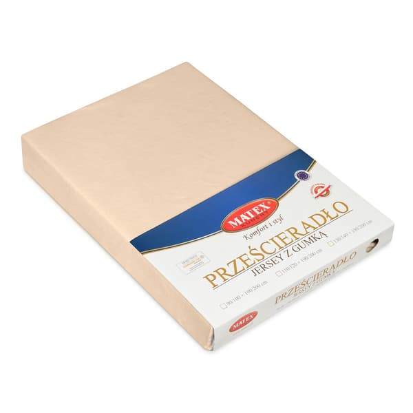 Jerseylakan 110/120x190/200 PREMIUM Beige