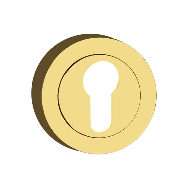 Rund Rosett Inlägg Guld Elika